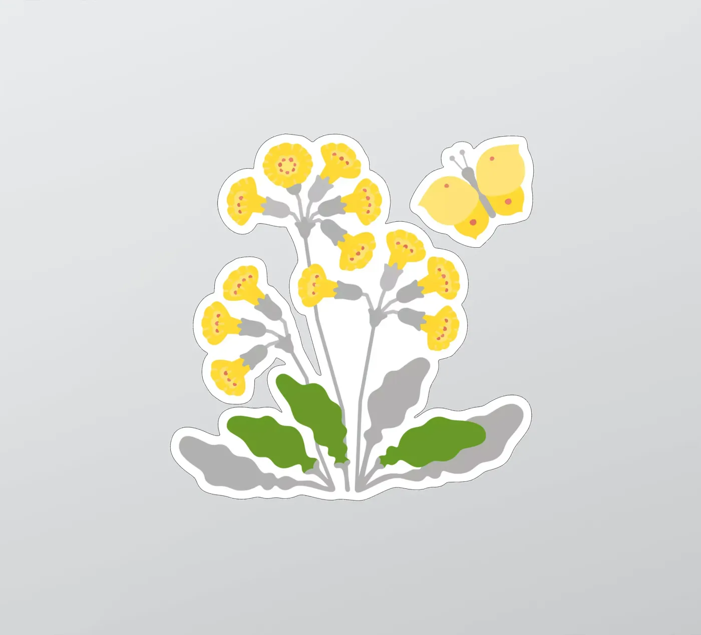 Cowslip sticker by Lidia Blomgren