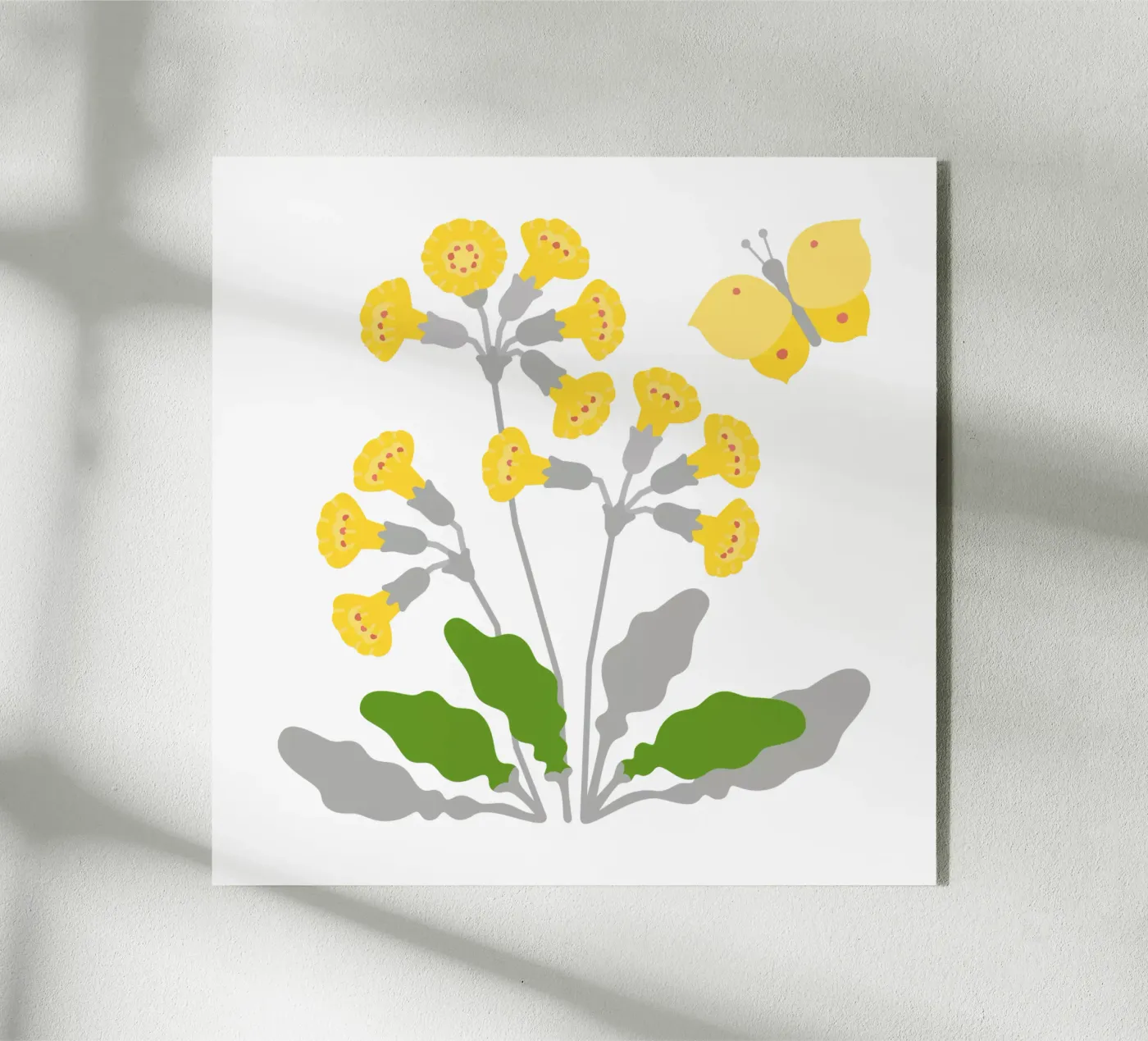 Cowslip Acryl-Glas von Lidia Blomgren