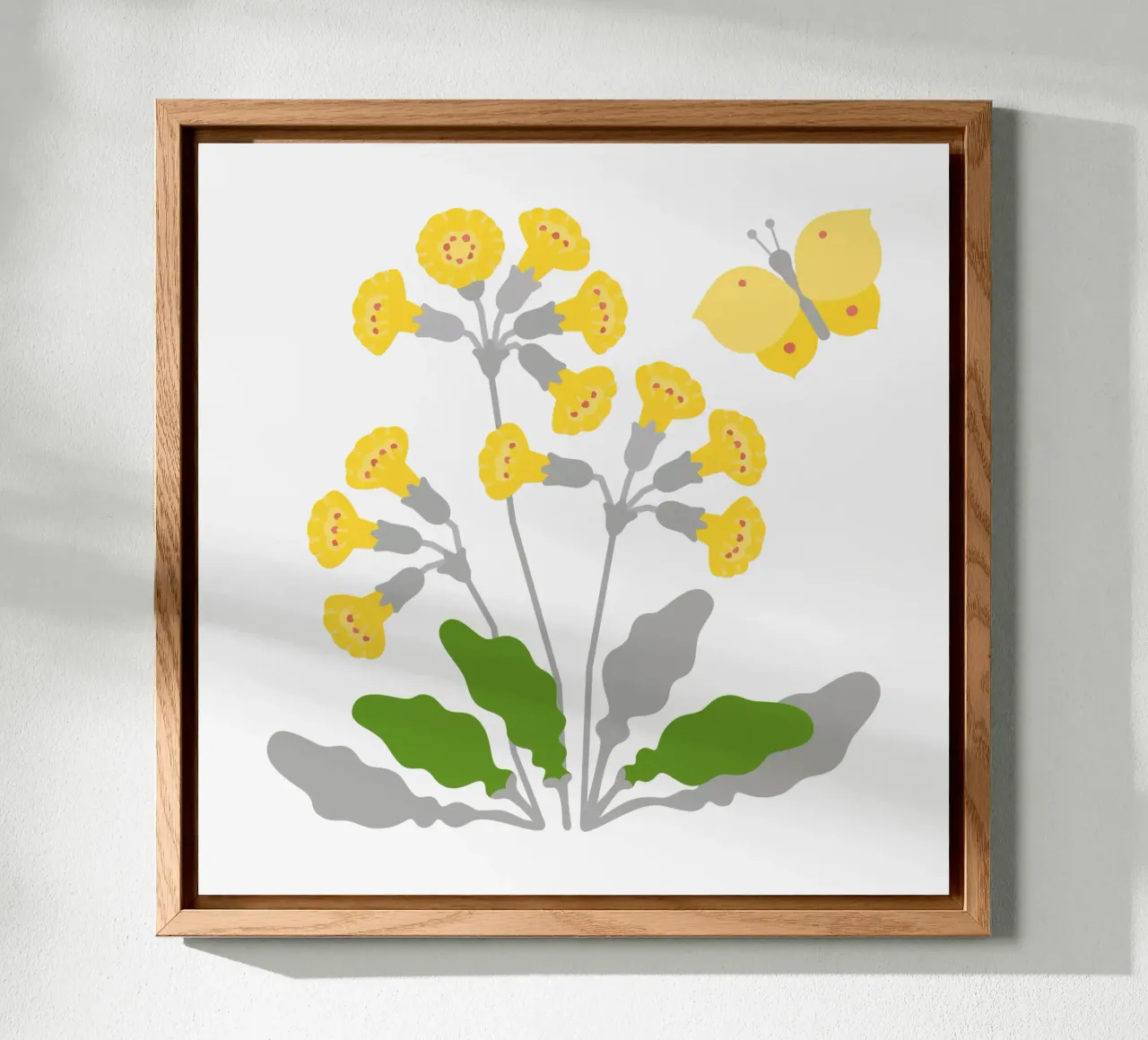 Cowslip forex plate by Lidia Blomgren