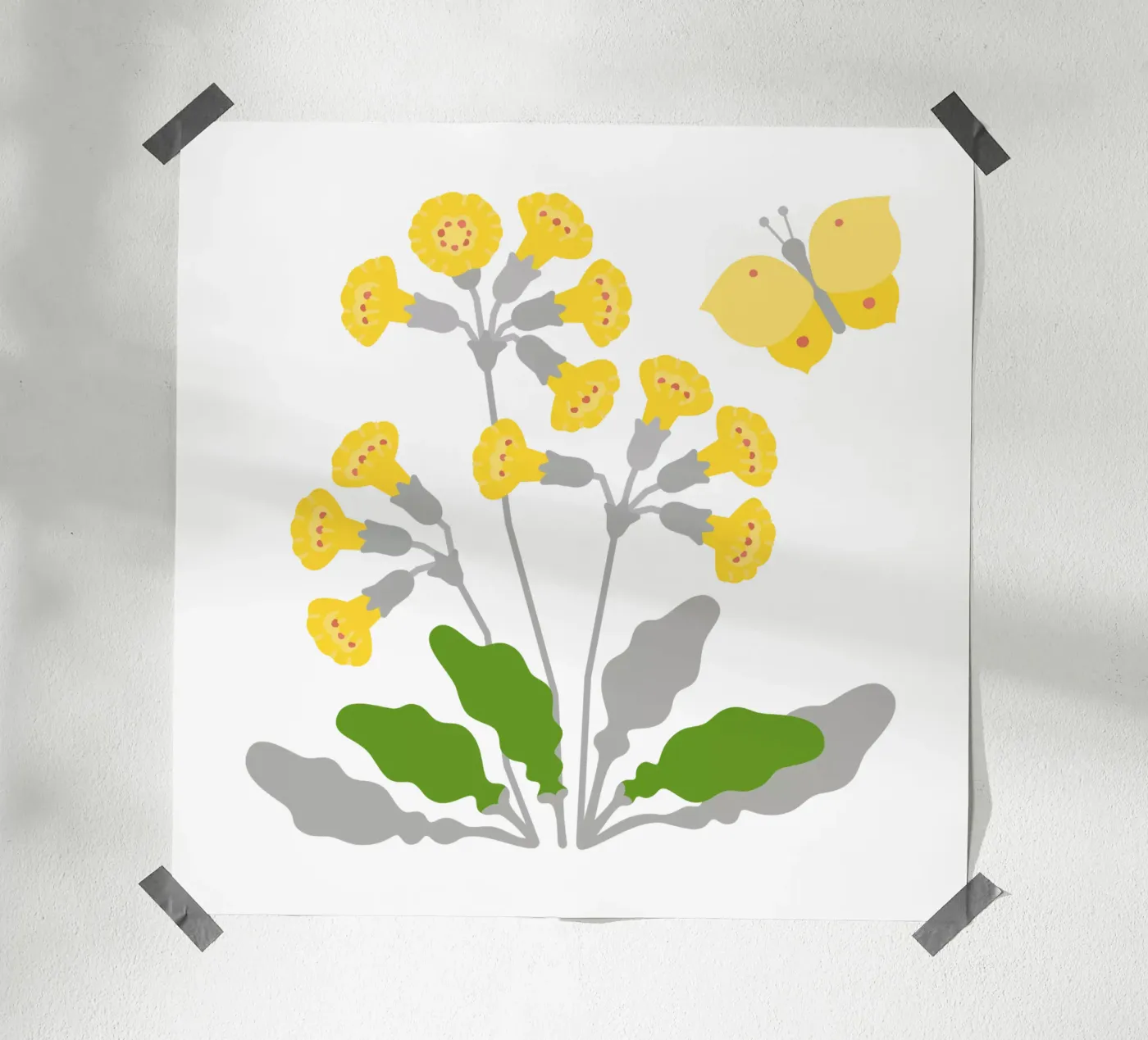 Cowslip Poster von Lidia Blomgren