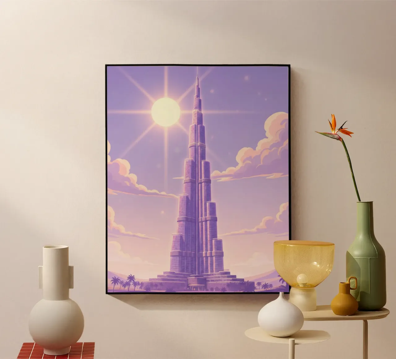 Burj Khalifa plexiglass da LUMINTU