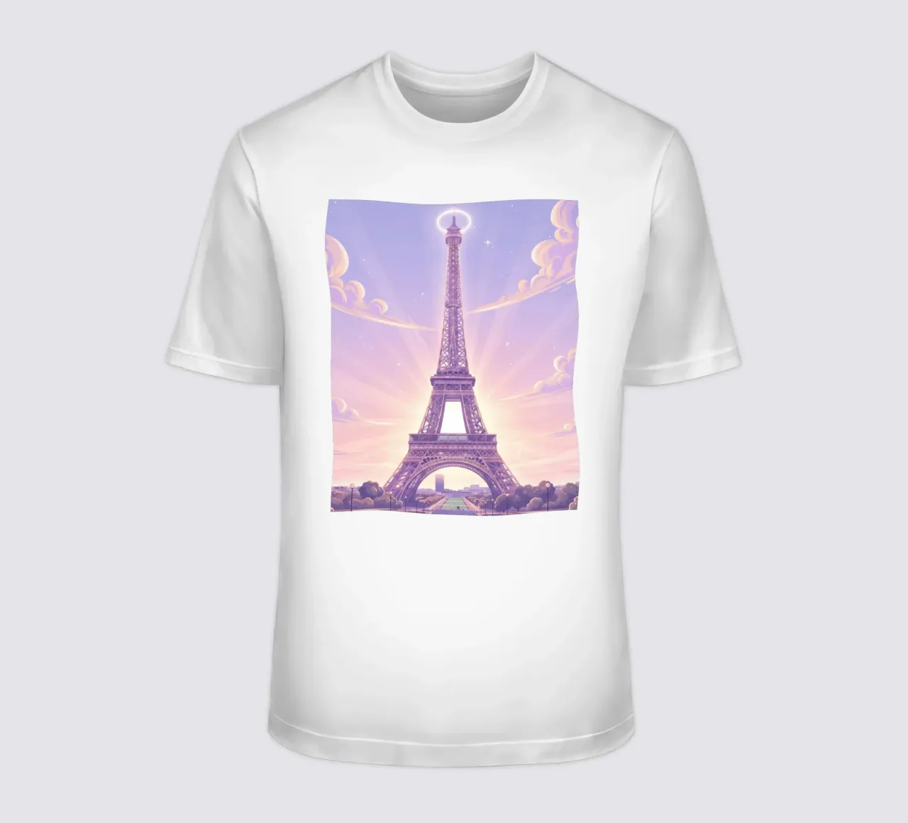 Torre Eiffel Parigi t-shirt da LUMINTU