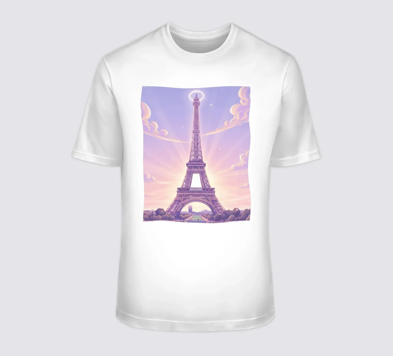 Torre Eiffel Parigi t-shirt da LUMINTU