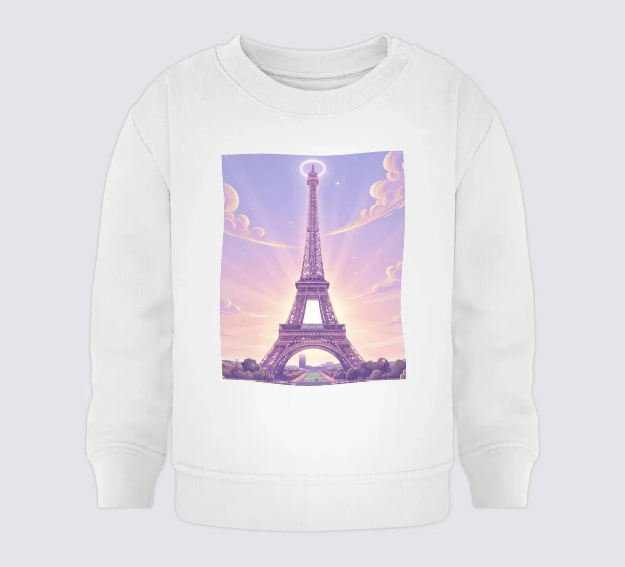 Torre Eiffel Parigi felpa neonato da LUMINTU