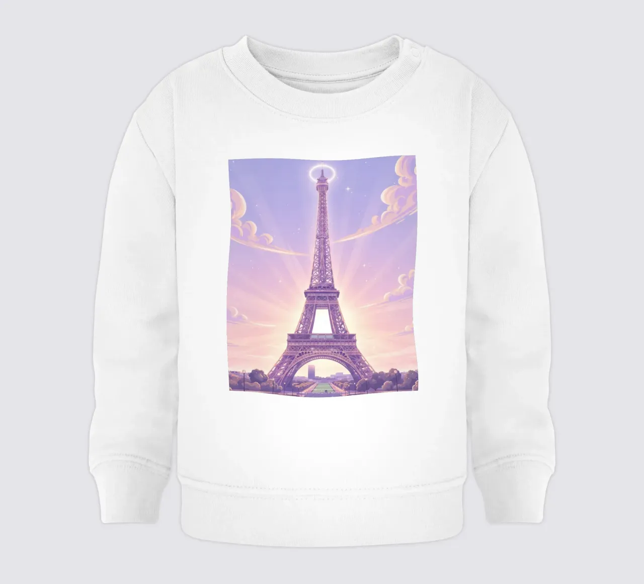 Torre Eiffel Parigi felpa neonato da LUMINTU