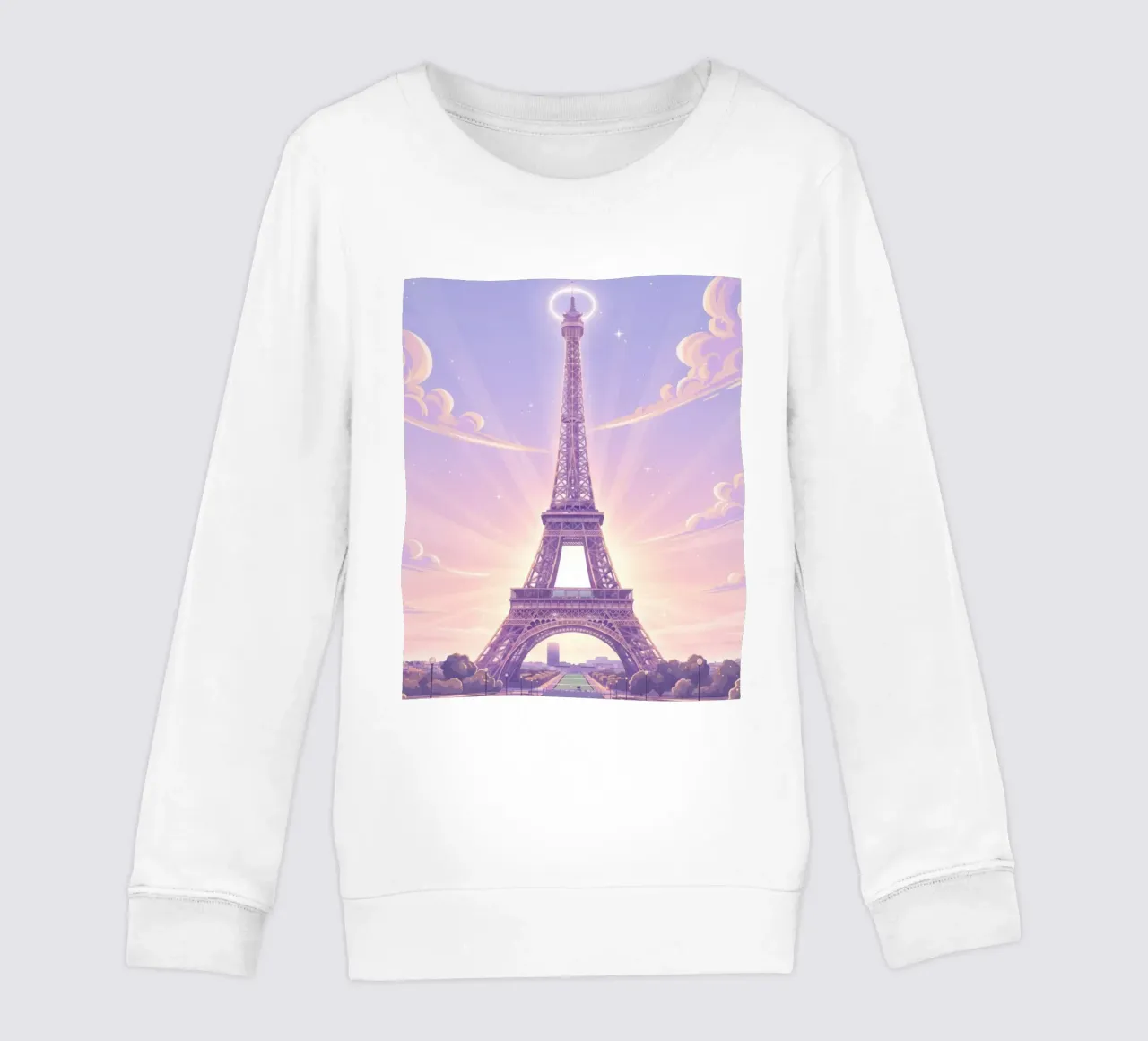 Torre Eiffel Parigi felpa bambino da LUMINTU