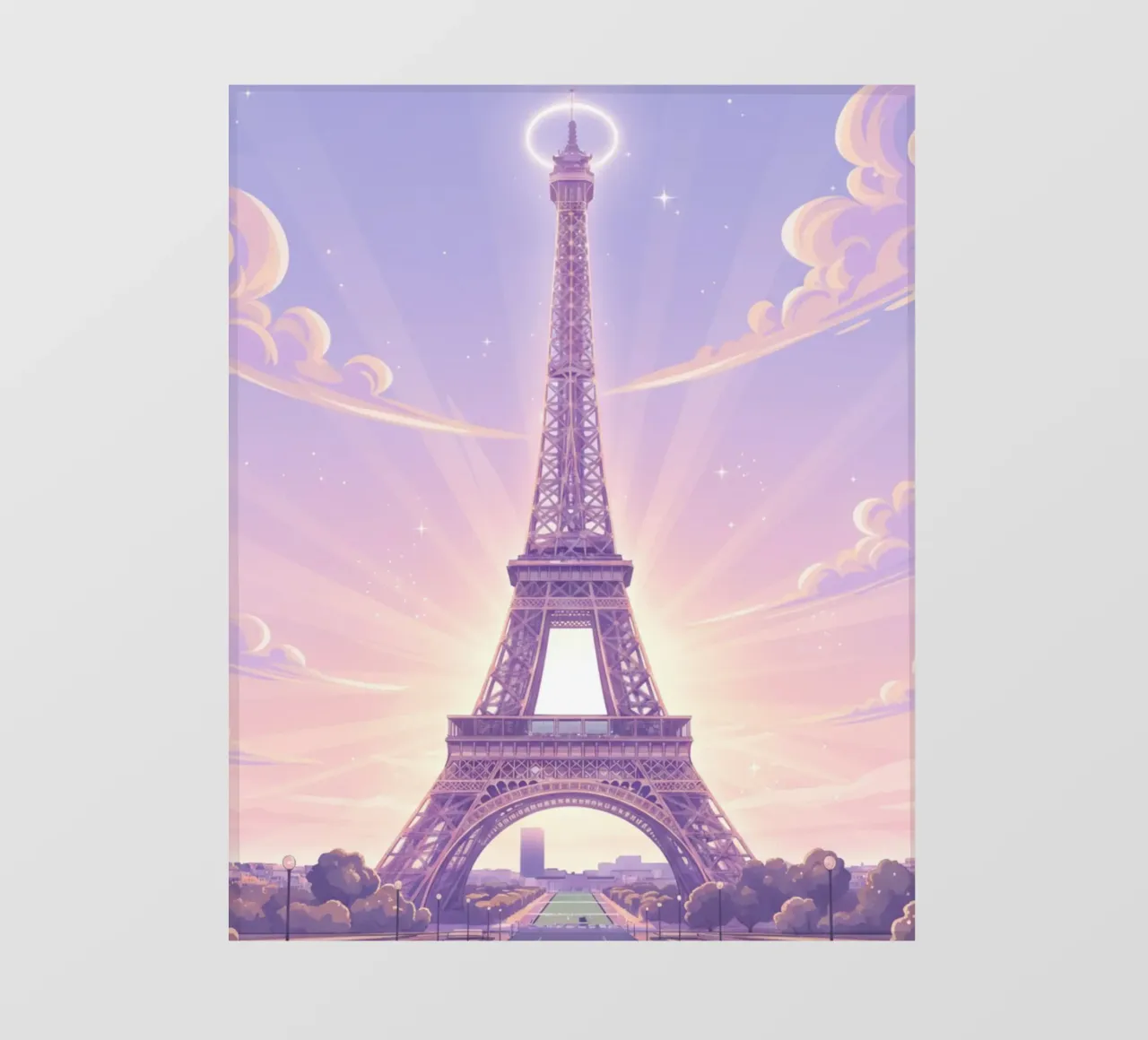 Torre Eiffel Parigi pellicola backlit da LUMINTU