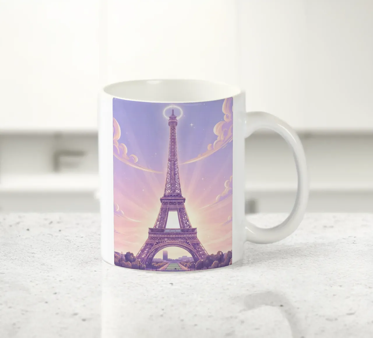 Torre Eiffel Parigi tazza in ceramica da LUMINTU