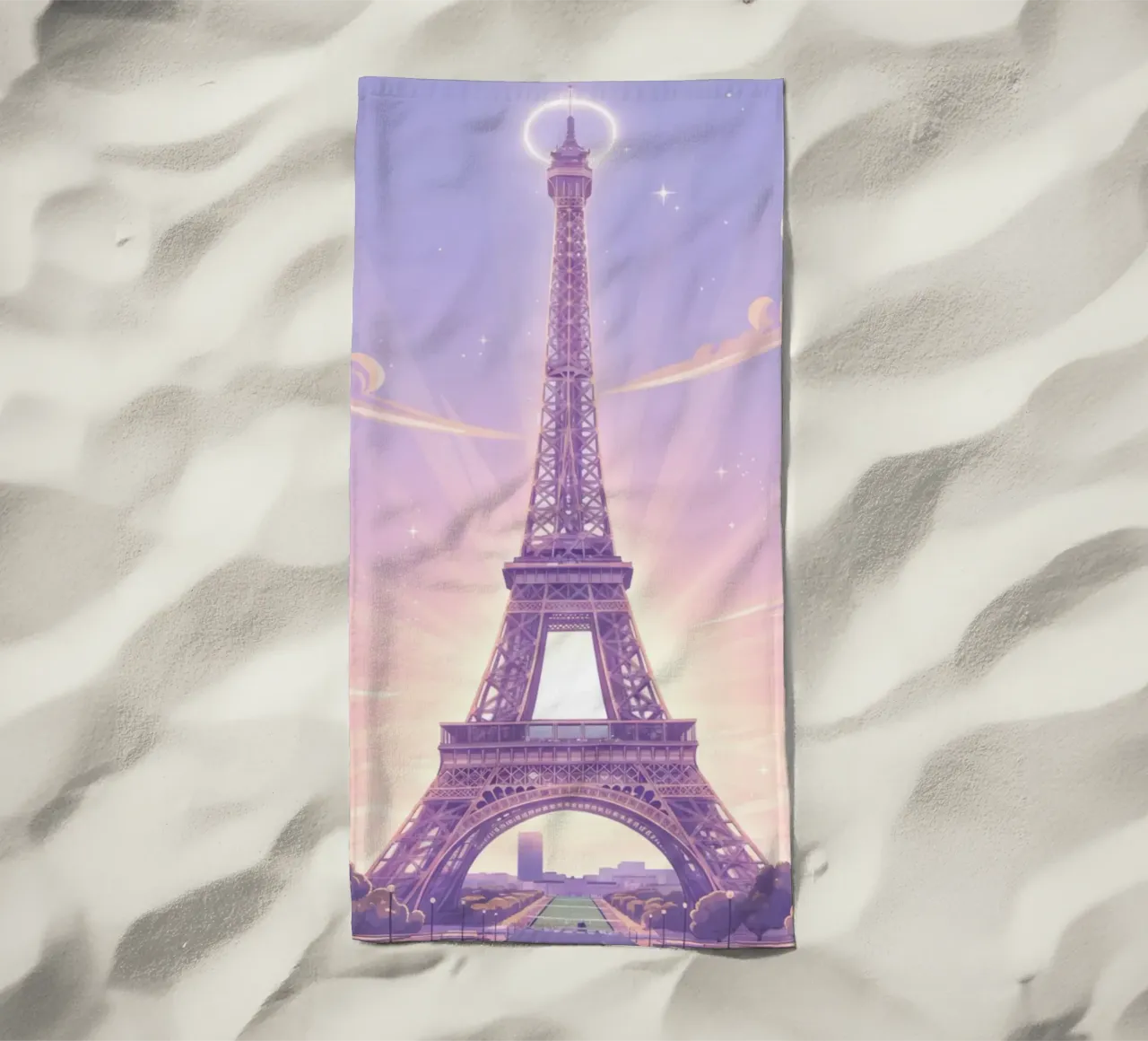 Torre Eiffel Parigi telo mare da LUMINTU