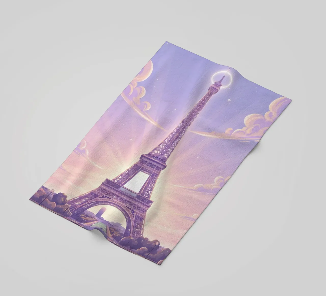 Torre Eiffel Parigi telo mare da LUMINTU