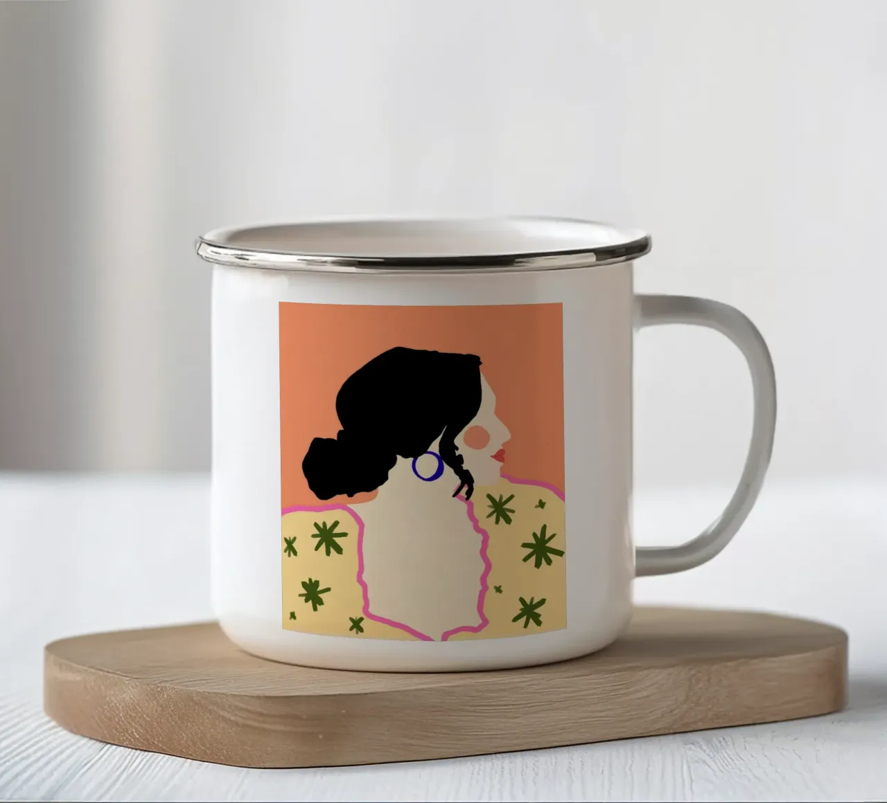 Profilo tazza in smalto da 83oranges