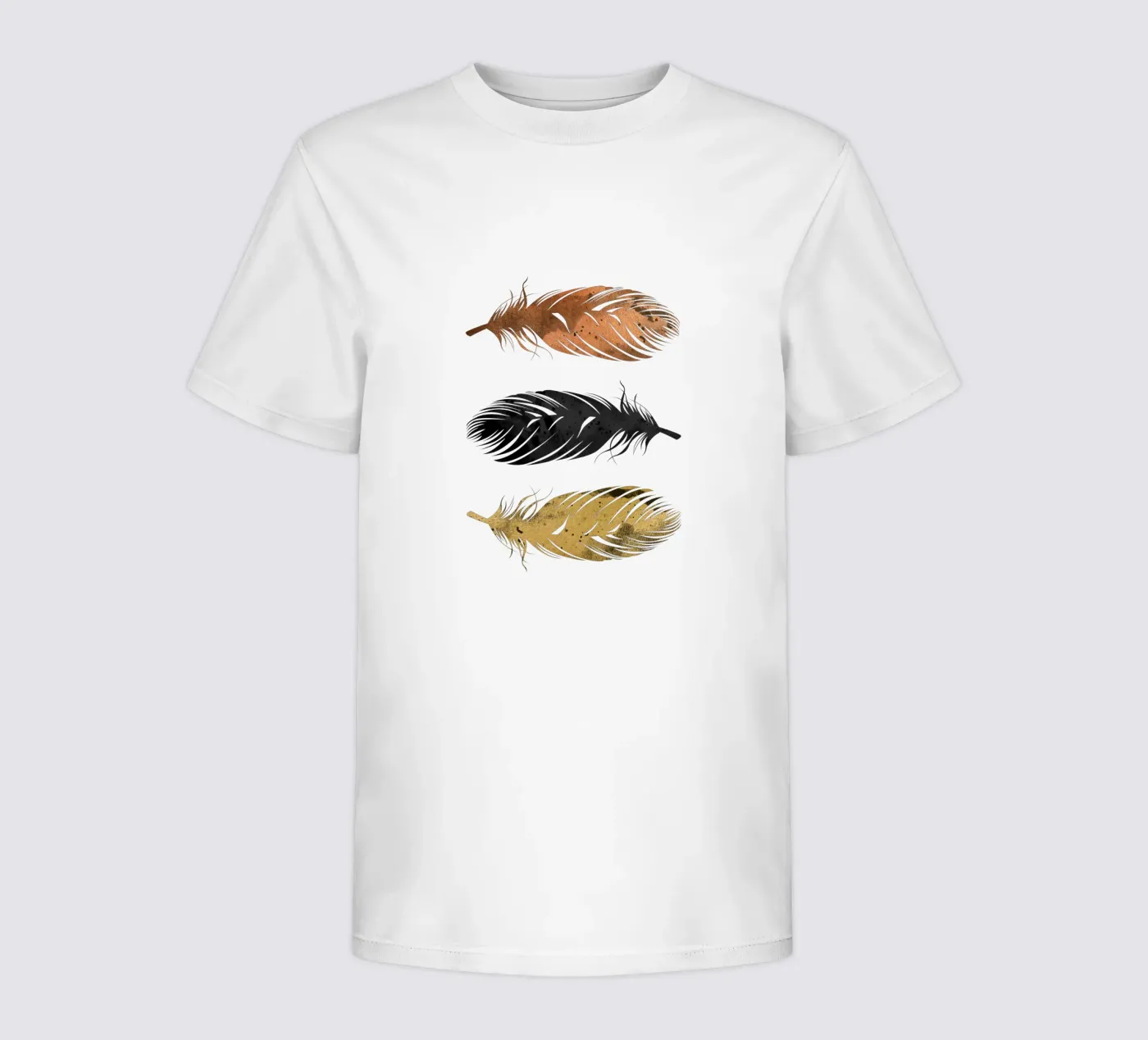 Piume t-shirt bambini da Orara Studio