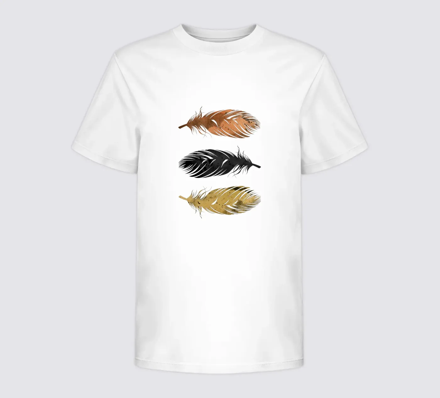 Piume t-shirt bambini da Orara Studio