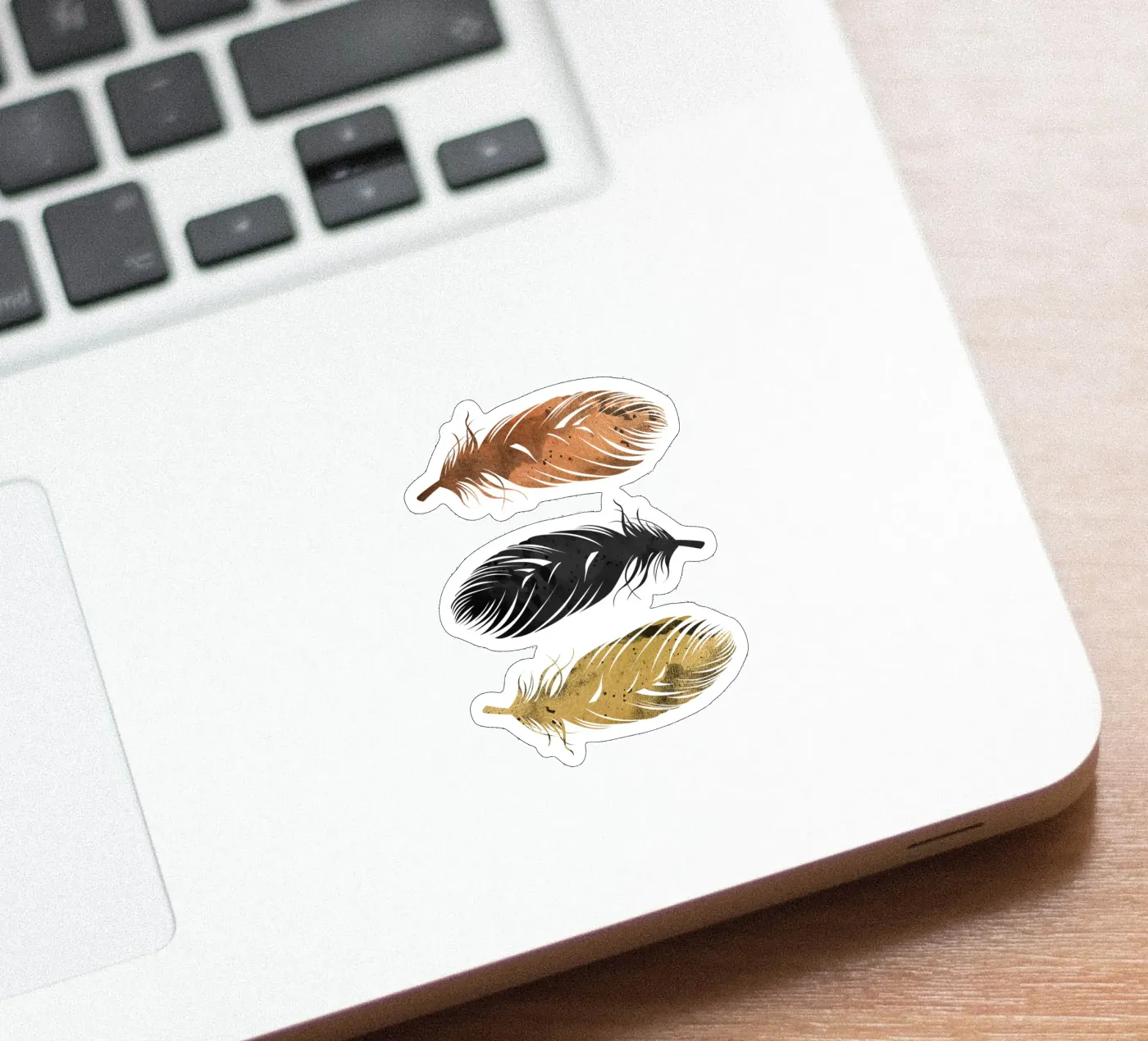 Feathers sticker by Orara Studio