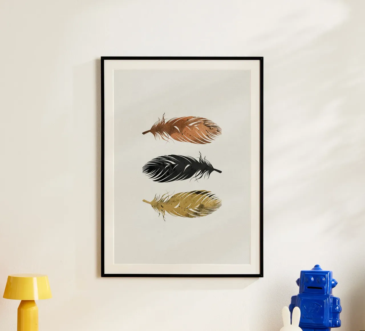 Piume poster da Orara Studio