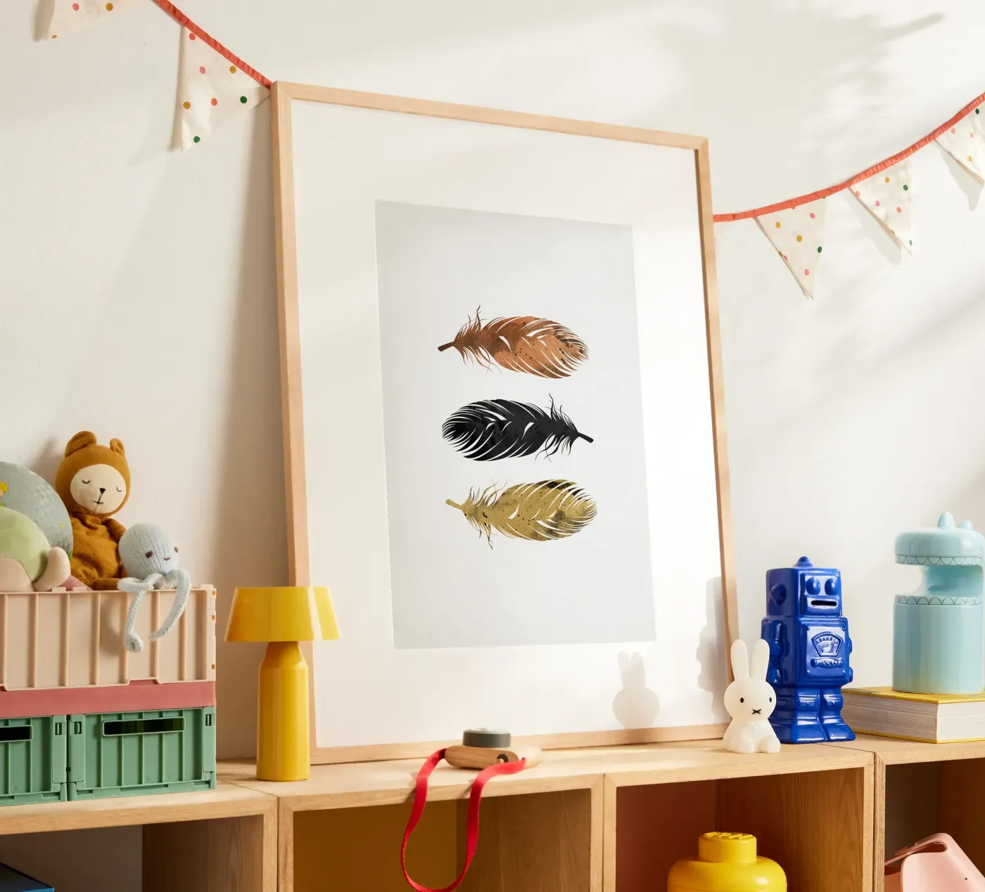 Plumes poster de Orara Studio