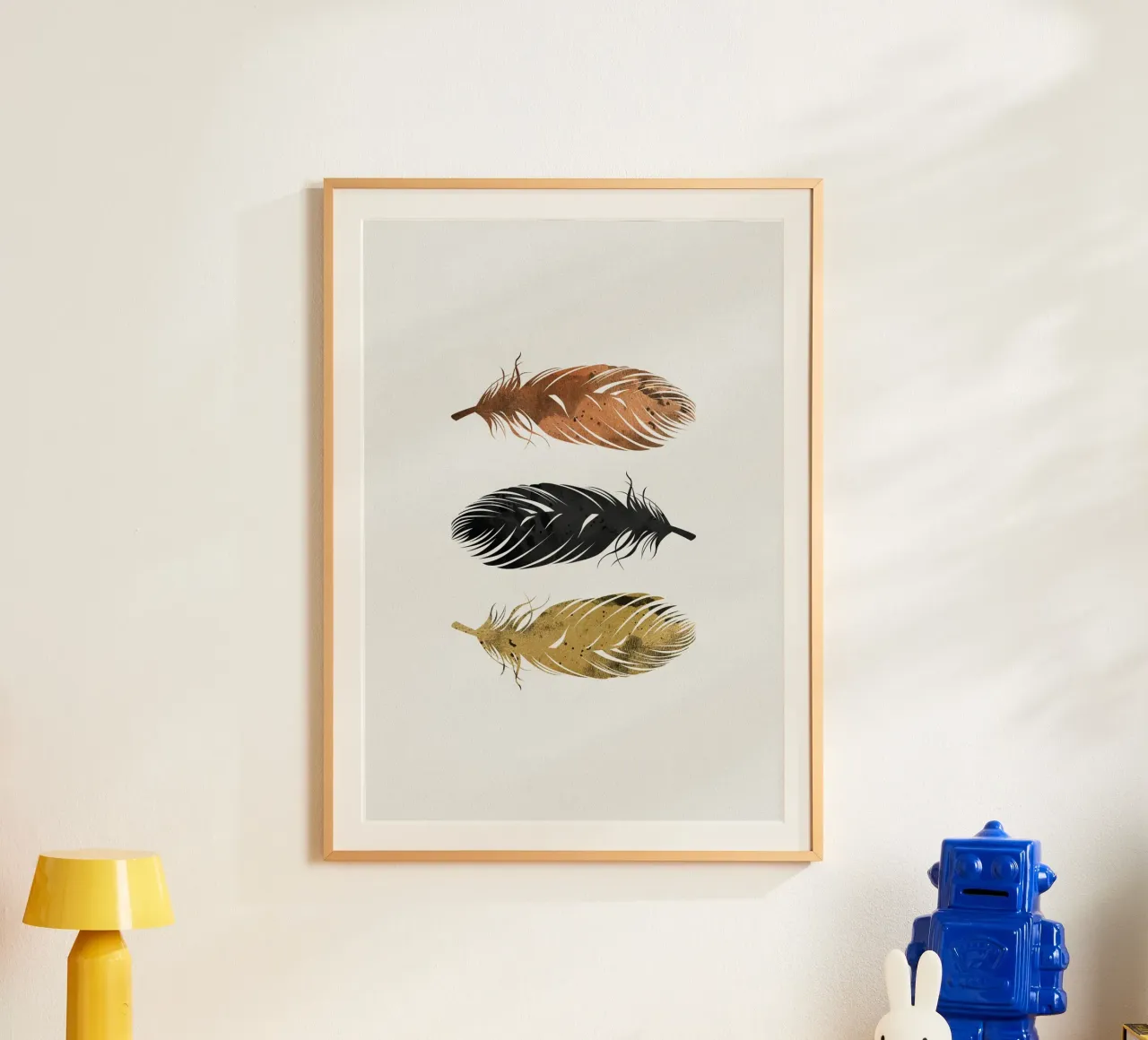 Piume poster da Orara Studio