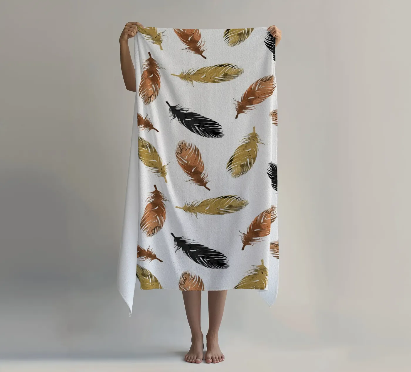 Piume telo mare da Orara Studio