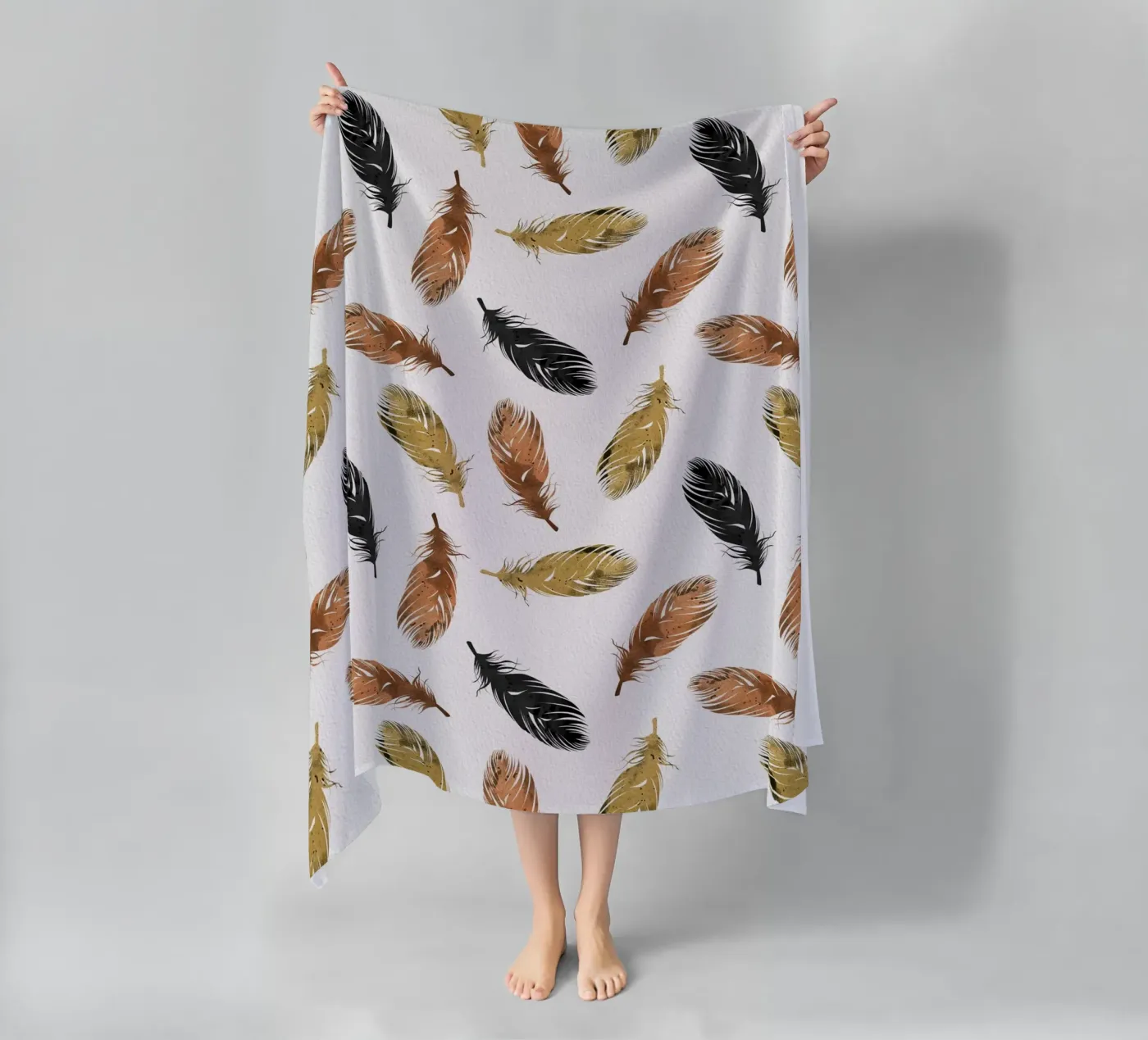 Piume telo mare da Orara Studio