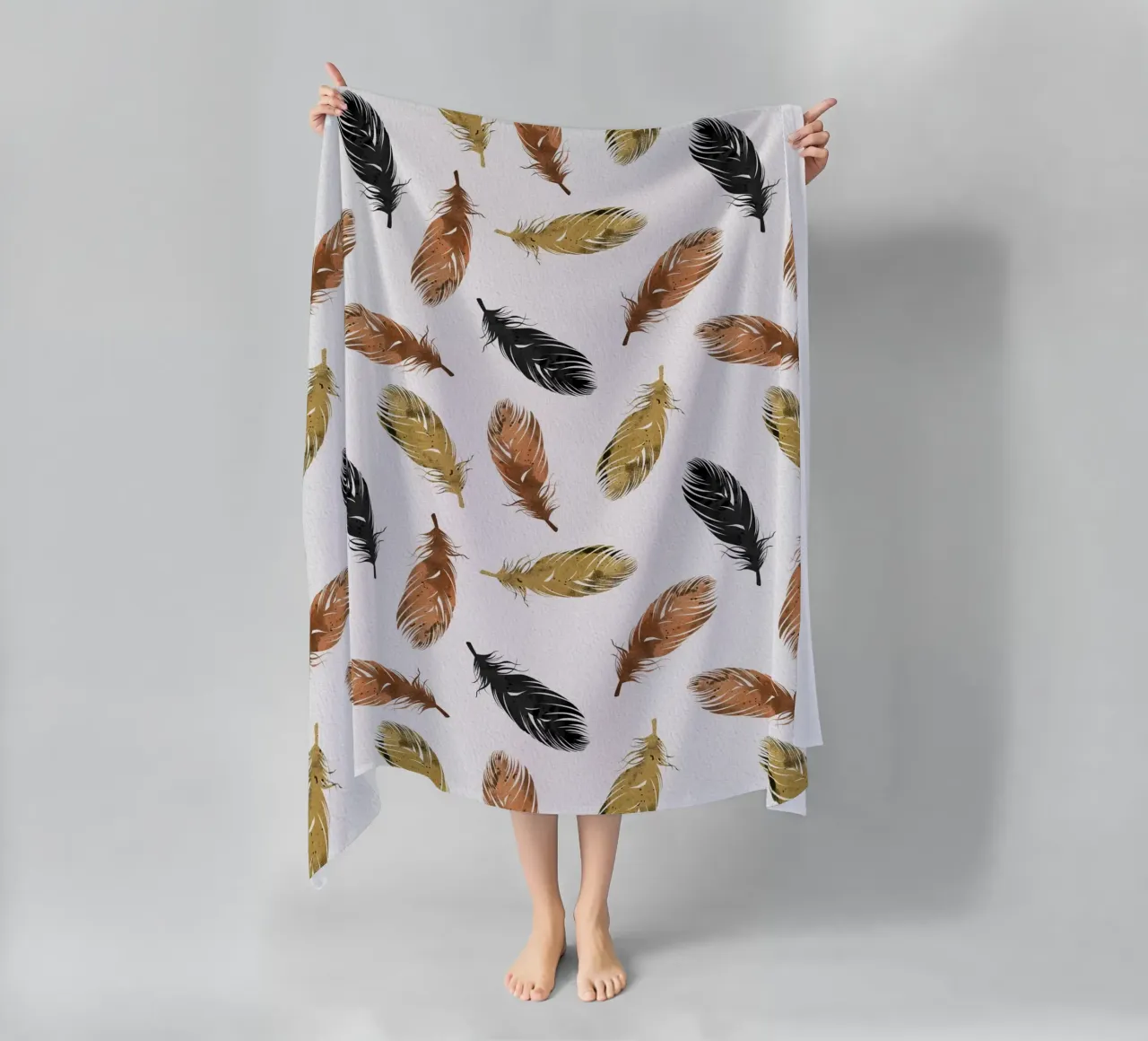 Feathers telo mare da Orara Studio