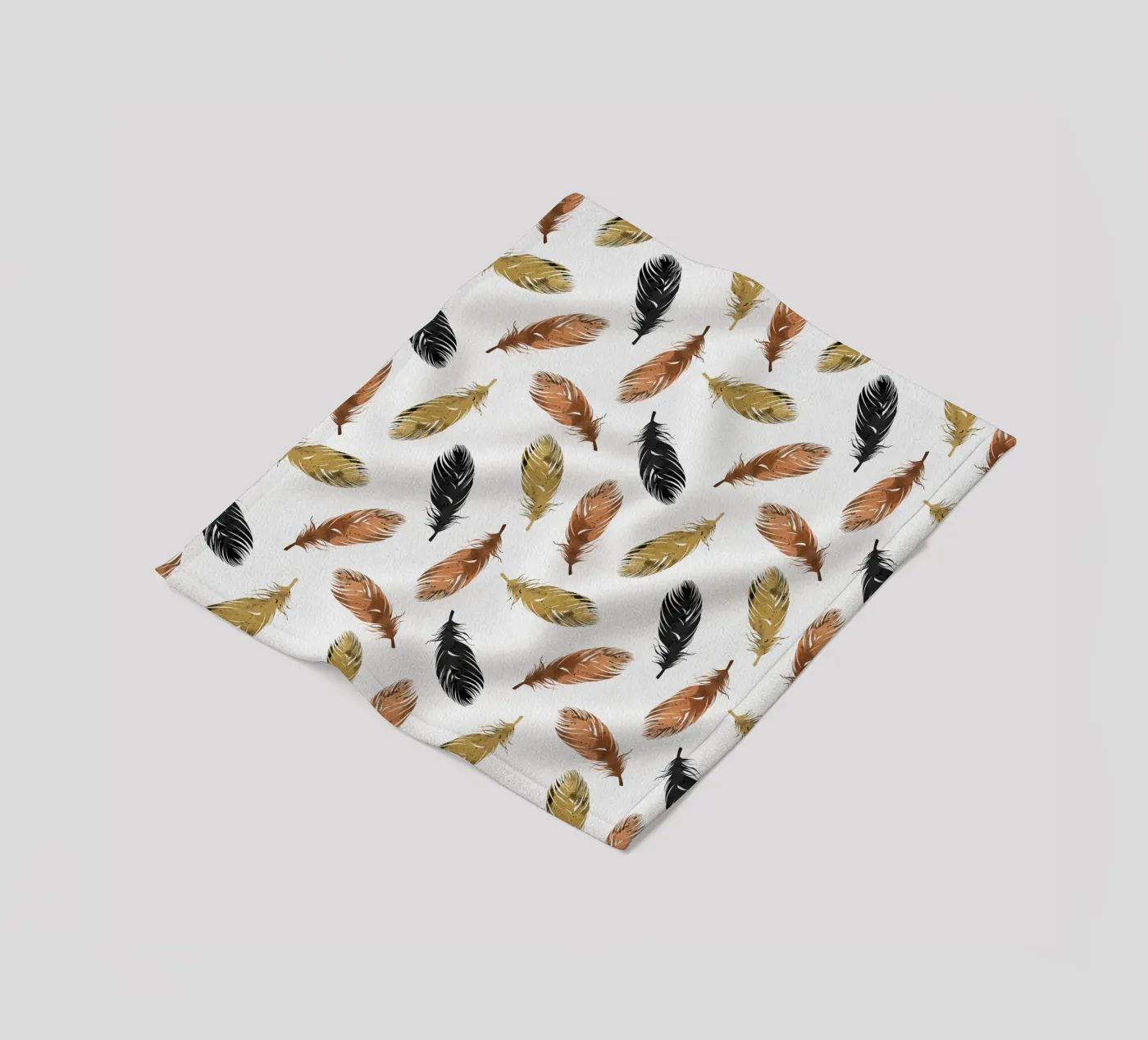 Piume coperta in pile da Orara Studio