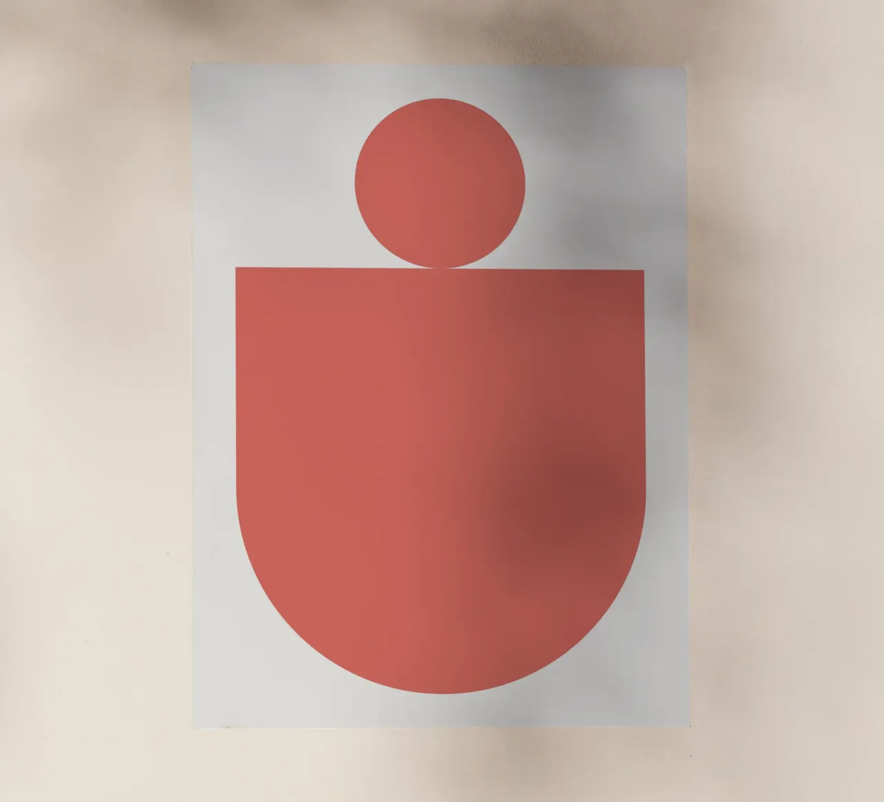 Astratto Boho metà secolo Pattern 03 pellicola backlit da Paigaam Studio