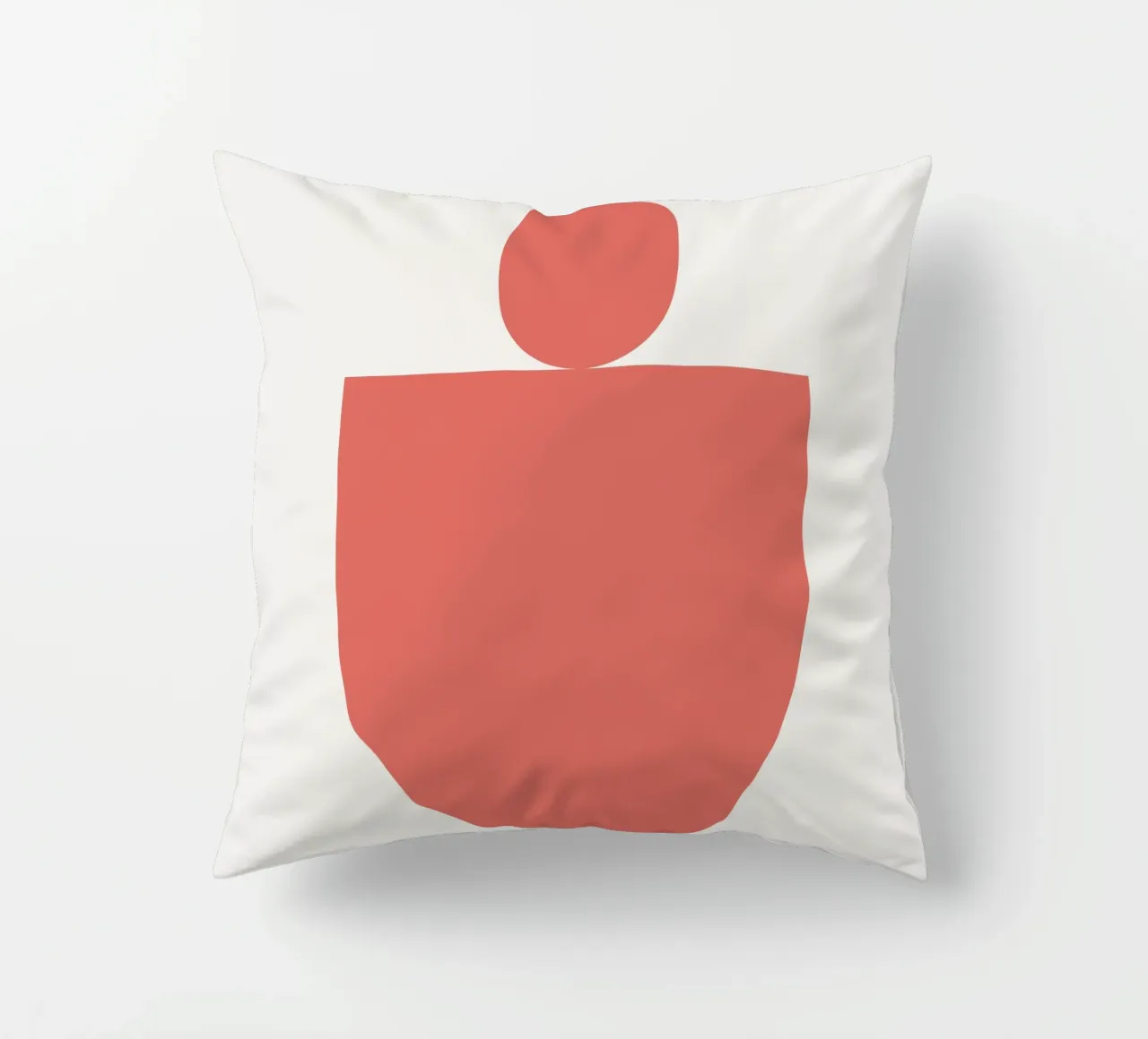 Abstract Boho mid century Pattern 03 decorative cushion by Paigaam Studio