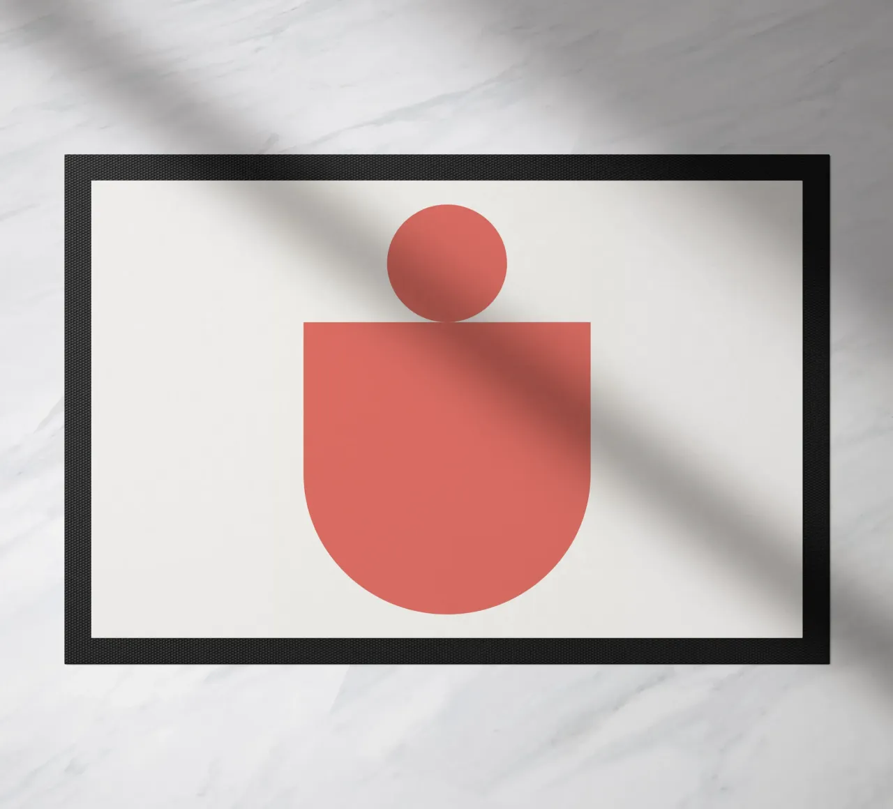 Astratto Boho metà secolo Pattern 03 zerbino da Paigaam Studio