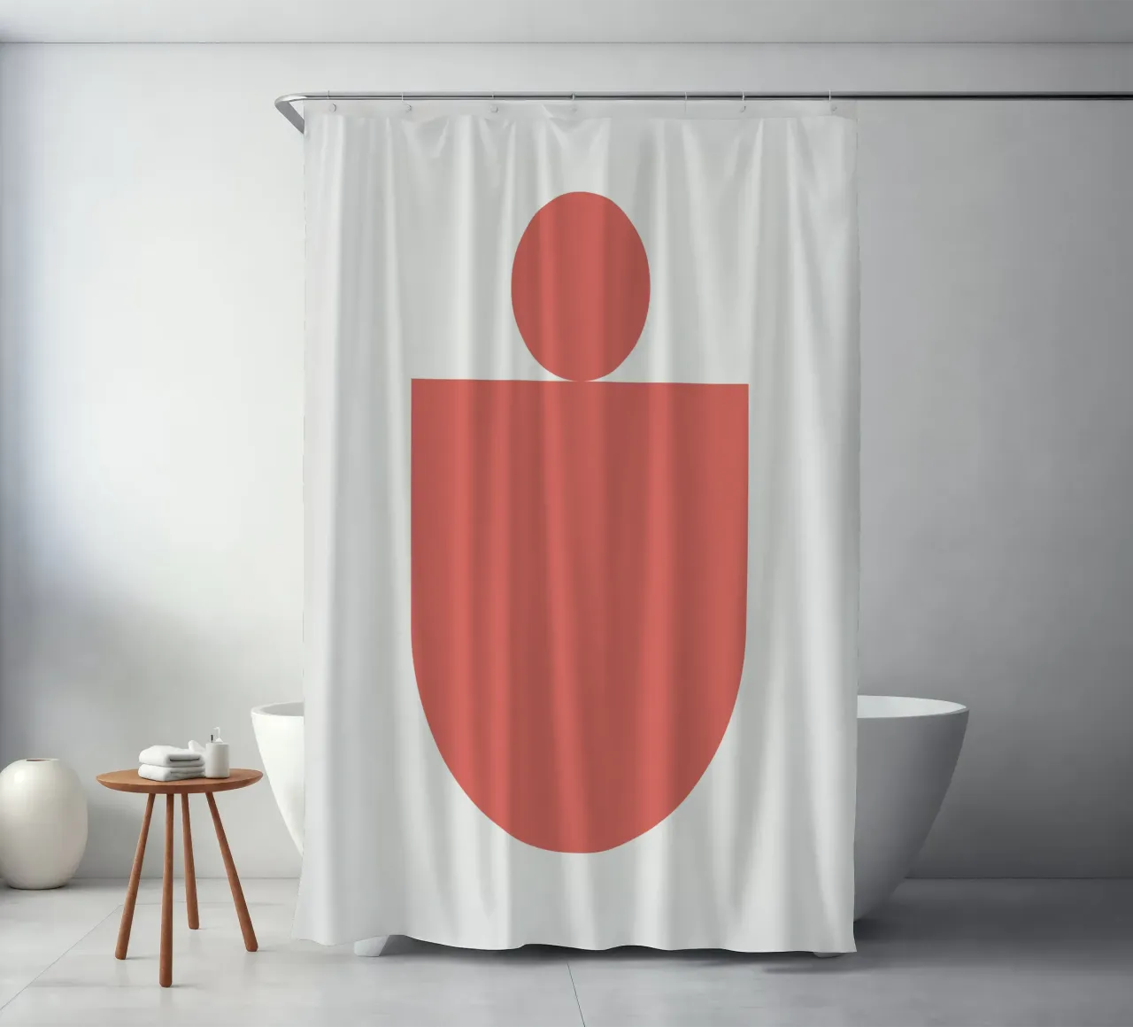 Astratto Boho metà secolo Pattern 03 tenda da doccia da Paigaam Studio