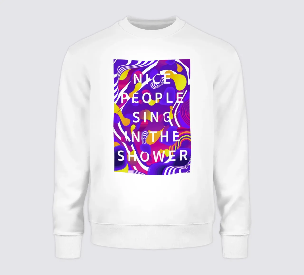 Nice People Sing in the Shower felpa da Danny Ivan