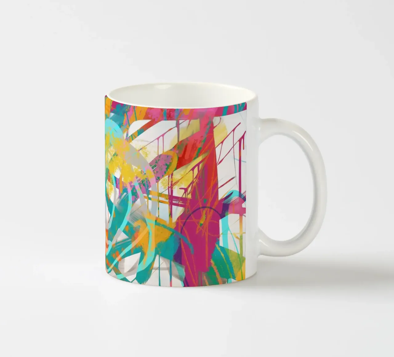 Moderne gemischte Medien Zeitgenössische Kunst Keramik Tasse von Andrea Haase Modern Home