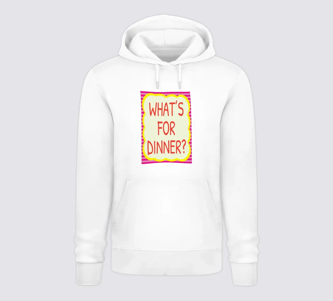 COSA C'È PER CENA felpa con cappuccio da the gondils