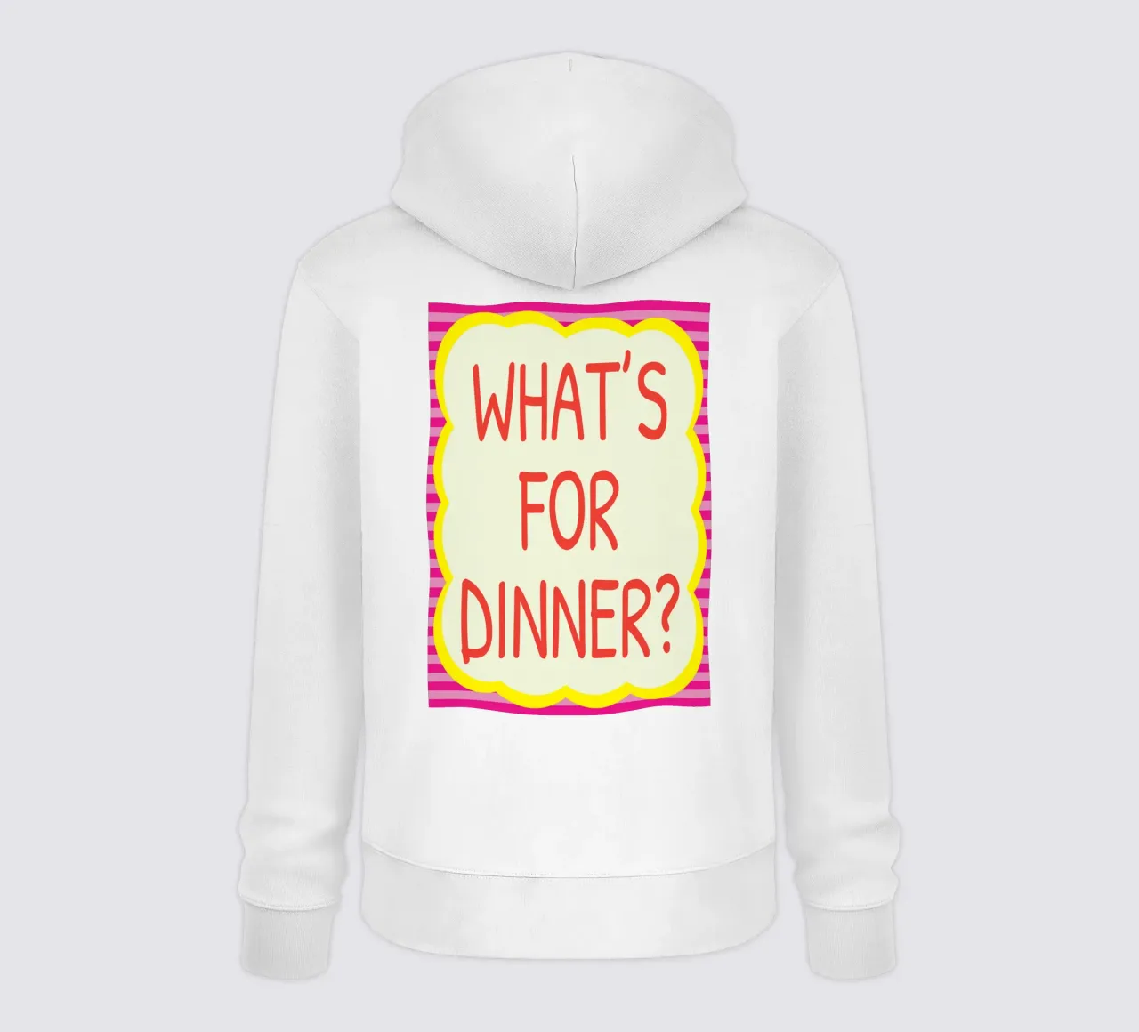 COSA C'È PER CENA felpa con cappuccio da the gondils