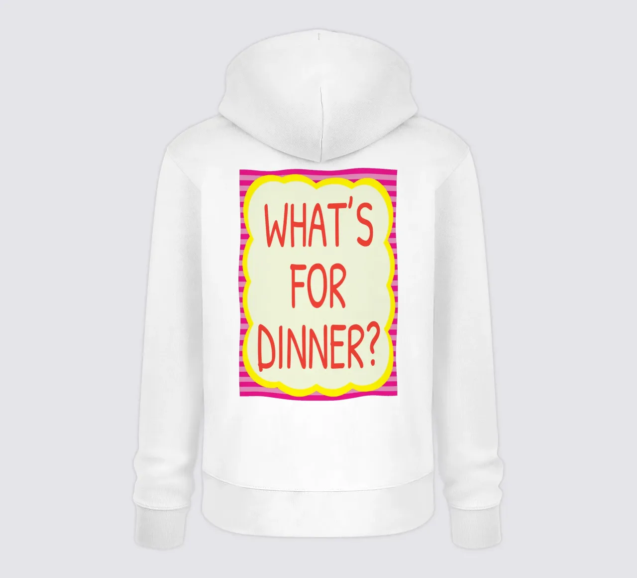 COSA C'È PER CENA felpa con cappuccio da the gondils