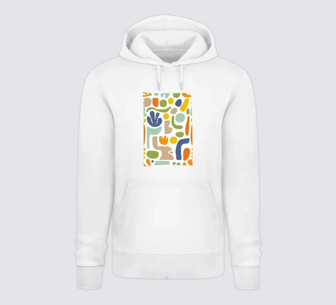Matisse Mid Century Pattern Forme libere in colori retrò felpa con cappuccio da Andrea Haase Modern Home