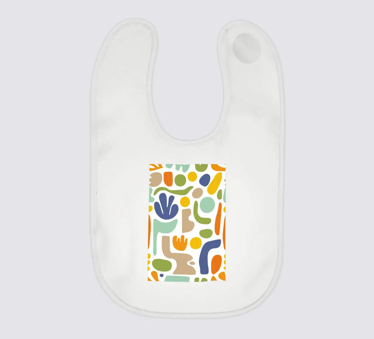 Matisse Mid Century Pattern Forme libere in colori retrò bavaglino da Andrea Haase Modern Home