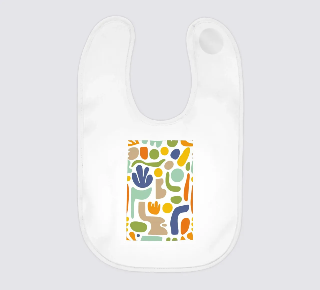 Matisse Mid Century Pattern Forme libere in colori retrò bavaglino da Andrea Haase Modern Home