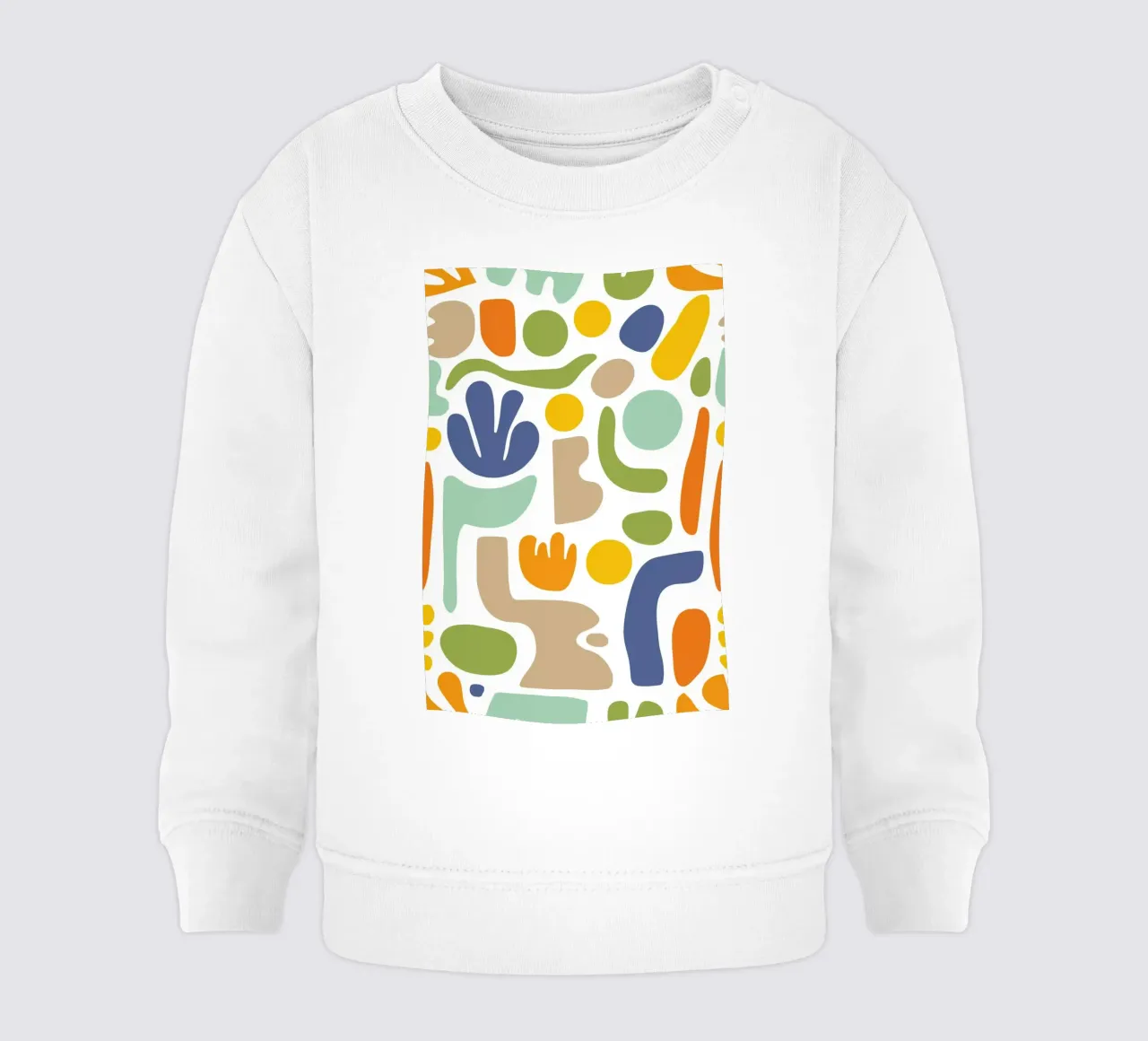 Matisse Mid Century Pattern Forme libere in colori retrò felpa neonato da Andrea Haase Modern Home