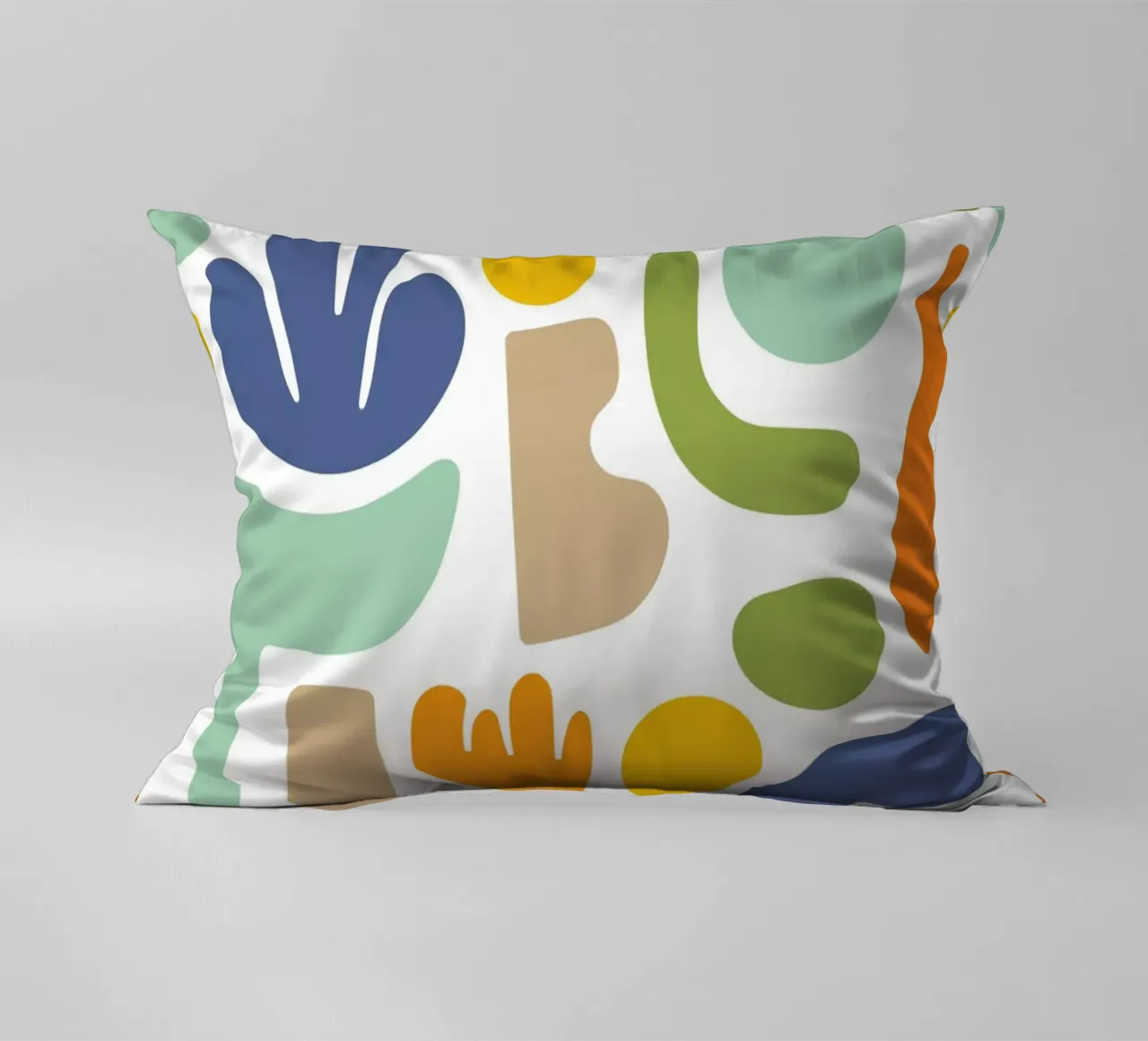 Matisse Mid Century Pattern Forme libere in colori retrò cuscino da Andrea Haase Modern Home