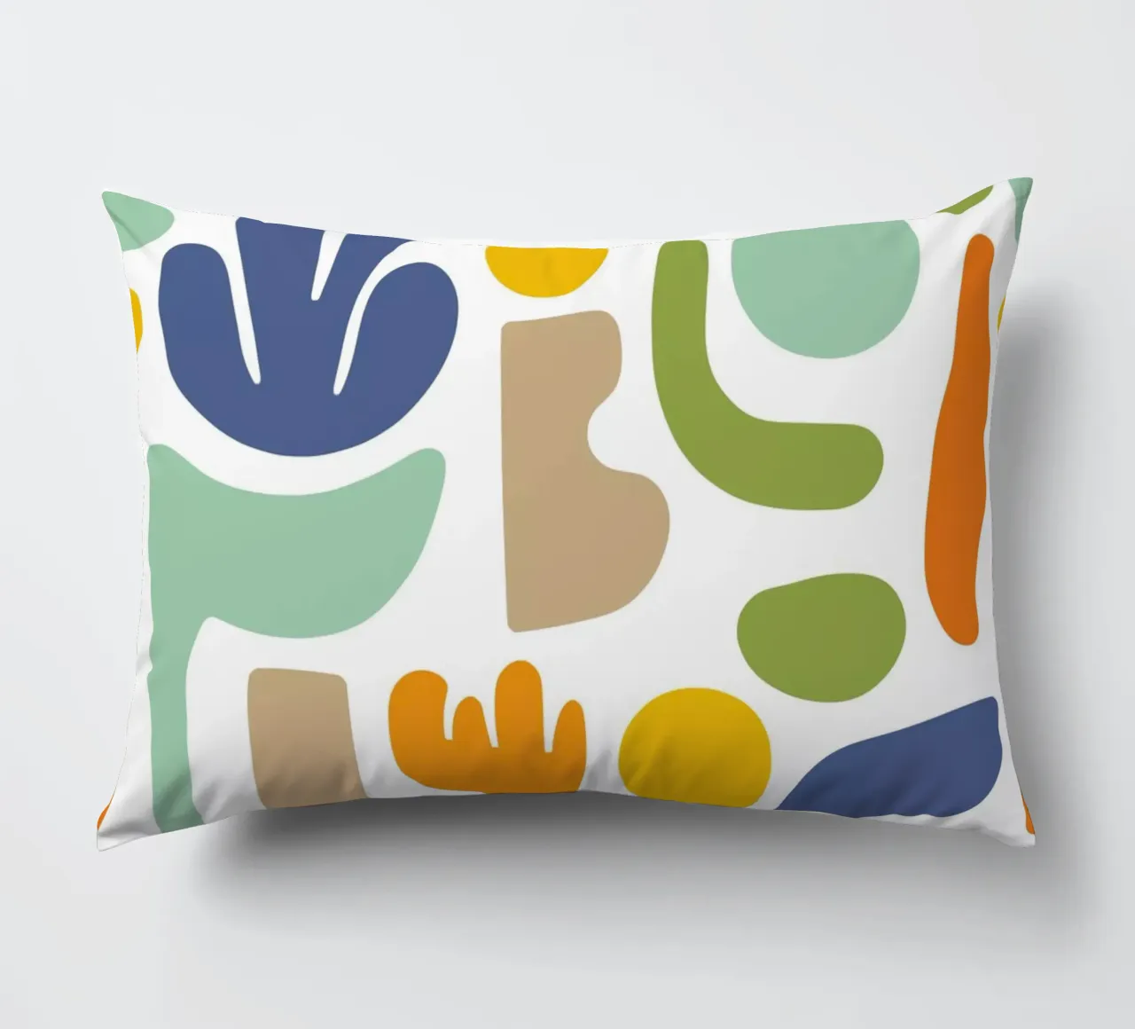 Matisse Mid Century Pattern Forme libere in colori retrò cuscino da Andrea Haase Modern Home