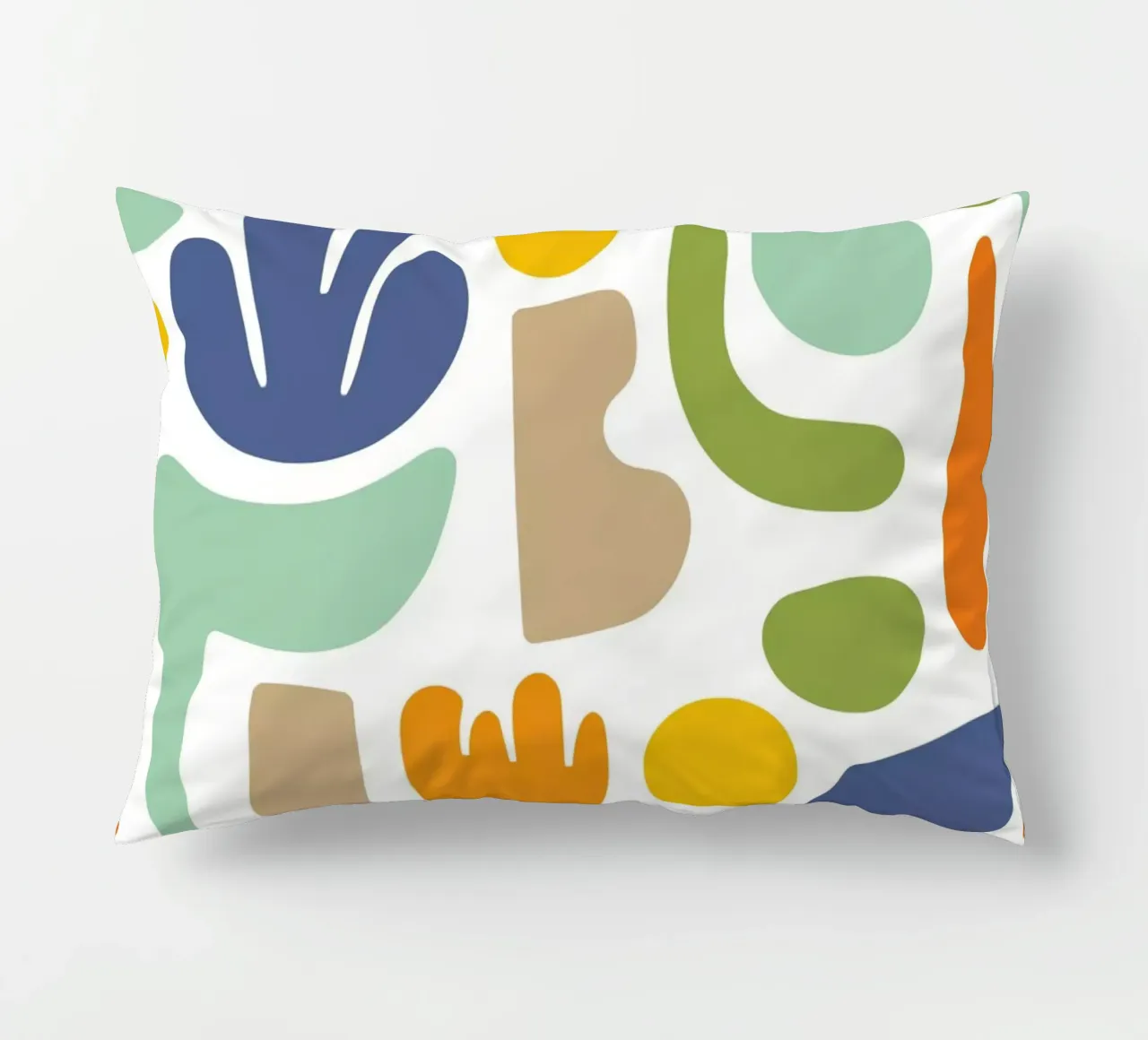 Matisse Mid Century Pattern Forme libere in colori retrò cuscino da Andrea Haase Modern Home