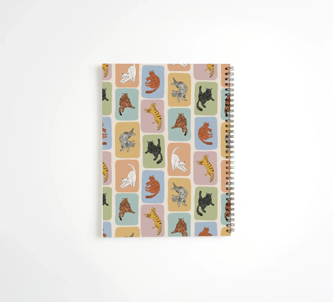 Schwarze Katze Ringbuch von Orara Studio