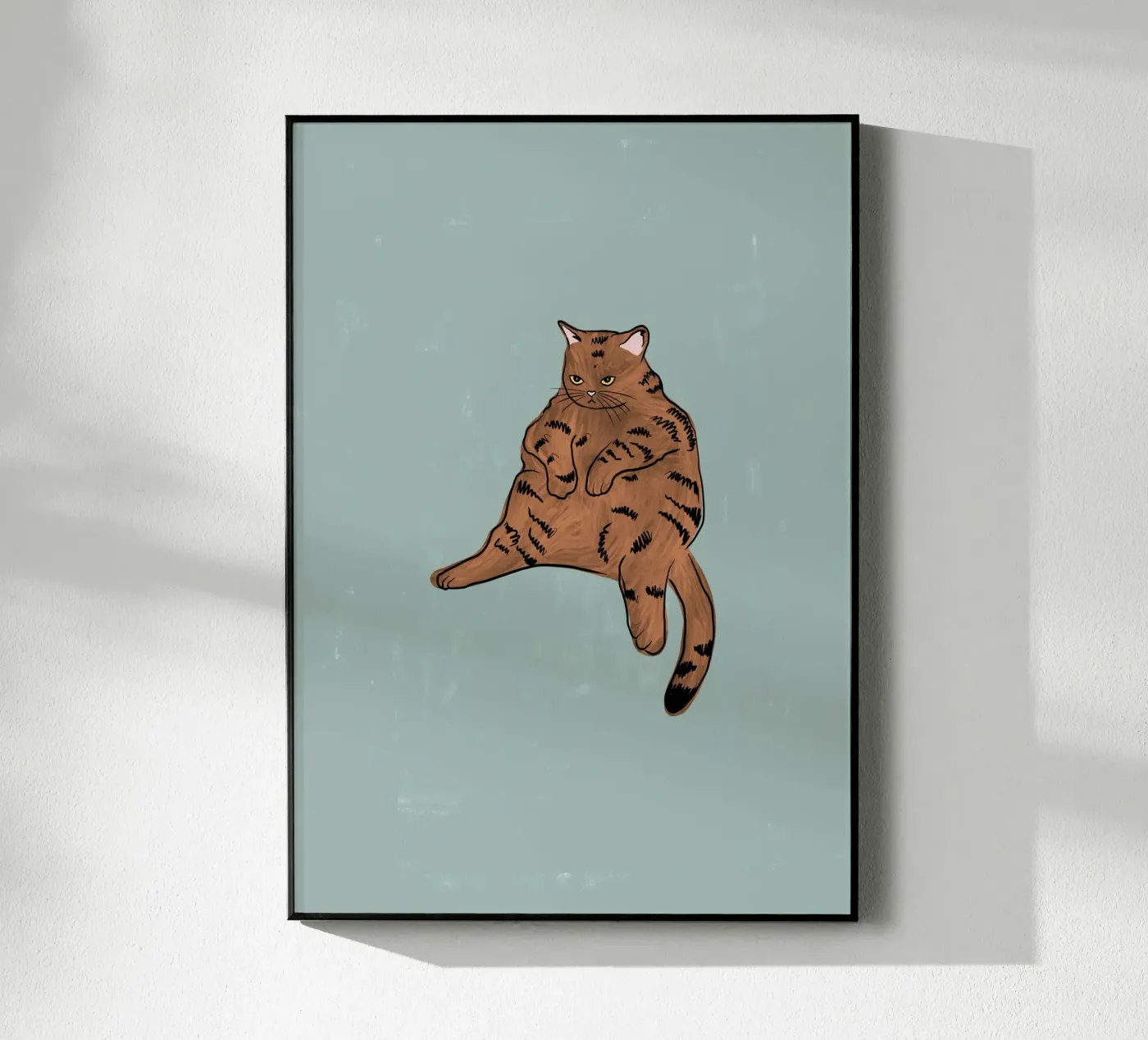 Gatto marrone plexiglass da Orara Studio