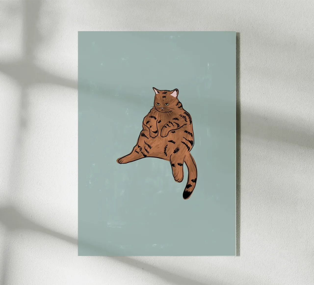 Brown Cat plexiglass da Orara Studio