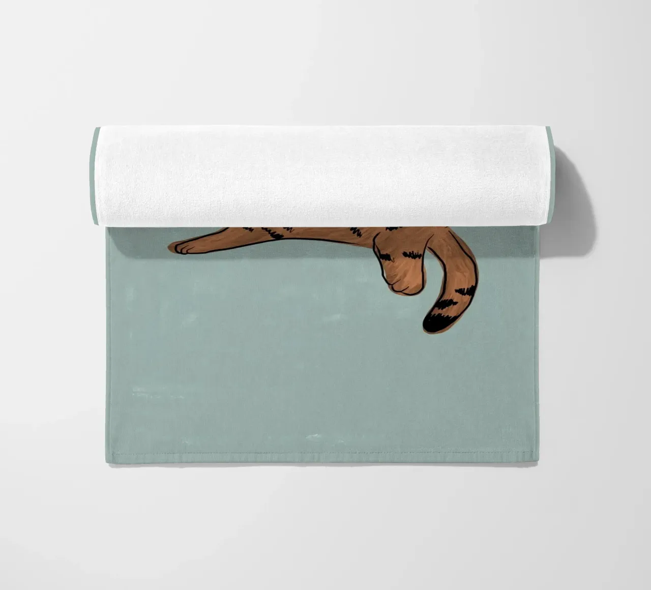 Brown Cat telo mare da Orara Studio