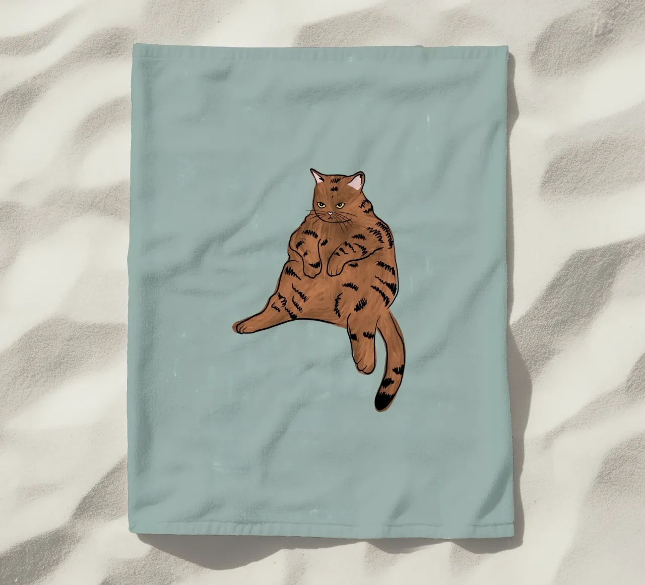 Brown Cat telo mare da Orara Studio