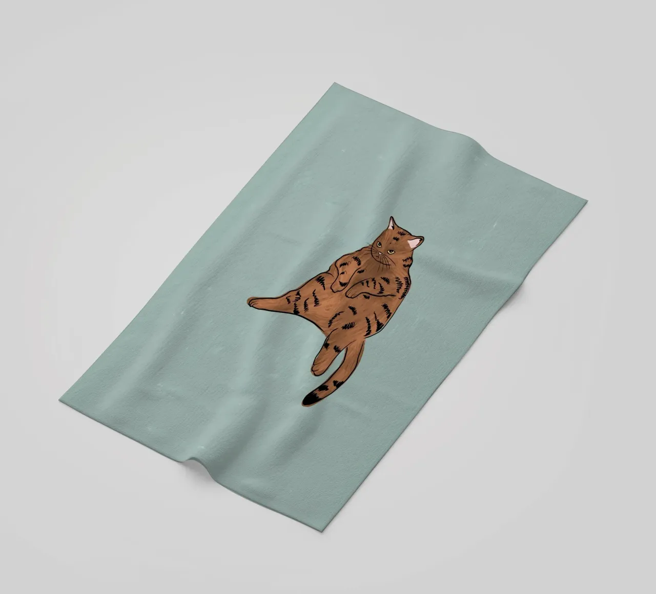 Brown Cat telo mare da Orara Studio