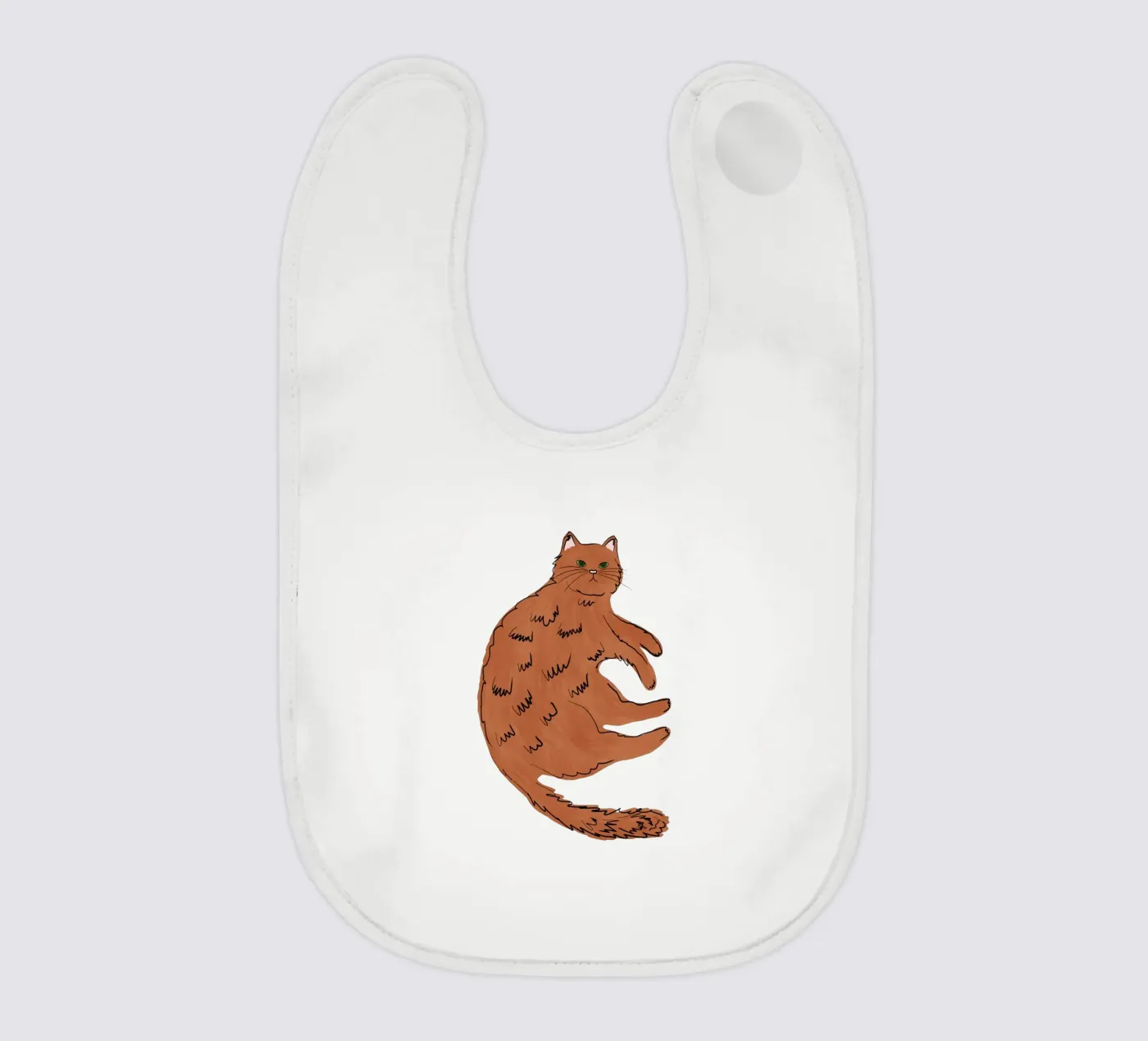 Ginger Cat bavaglino da Orara Studio