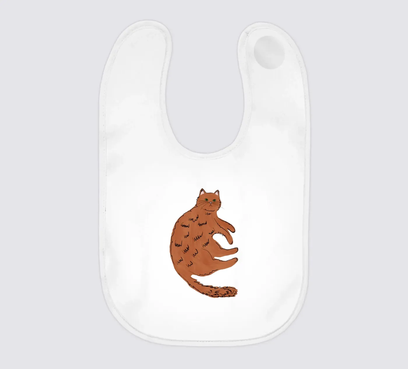 Ginger Cat bavaglino da Orara Studio