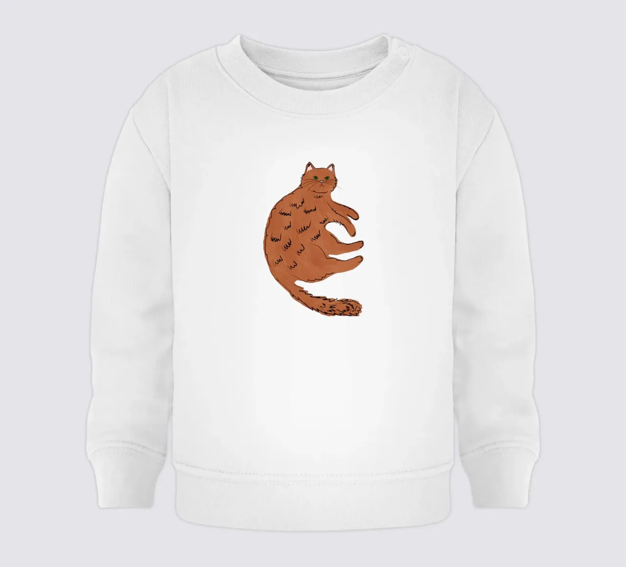 Ginger Cat felpa neonato da Orara Studio